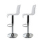 Sgabello da bar/cucina SATURNE plexiglas bianco (gruppo di 2)
