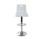 Sgabello da bar/cucina SATURNE plexiglas bianco image 1