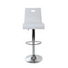 Sgabello da bar/cucina SATURNE plexiglas bianco image pub1