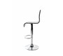 Sgabello da bar/cucina Saturno Plexiglas Nero