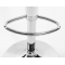 Sgabello da bar design  bianco e argento JUPITER  