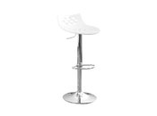 Sgabello da bar design bianco MAGELLAN