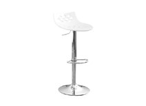Sgabello da bar design bianco MAGELLAN