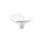    Sgabello da bar design bianco URANUS