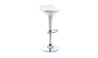    Sgabello da bar design bianco URANUS