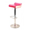 Sgabello da bar design bicolore rosa e bianco ICE POP