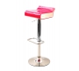 Sgabello da bar design bicolore rosa e bianco ICE POP