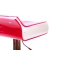 Sgabello da bar design bicolore rosa e bianco ICE POP
