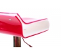 Sgabello da bar design bicolore rosa e bianco ICE POP