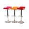 Sgabello da bar design bicolore rosa e bianco ICE POP