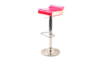 Sgabello da bar design bicolore rosa e bianco ICE POP