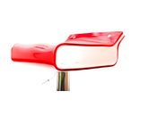 Sgabello da bar design bicolore rosso e bianco ICE POP