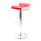Sgabello da bar design bicolore rosso e bianco ICE POP