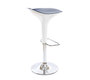     Sgabello da bar design blu e bianco VENUS