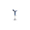  Sgabello da bar design blu URANUS