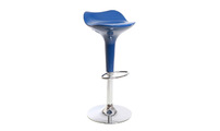  Sgabello da bar design blu URANUS
