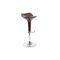 Sgabello da bar design cioccolato URANUS