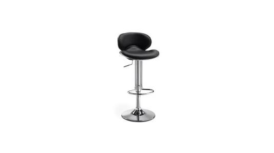 Sgabello da bar design color nero Mercury image 1