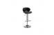 Sgabello da bar design color nero Mercury image 1