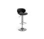 Sgabello da bar design color nero Mercury image 1