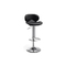 Sgabello da bar design color nero Mercury image pub1