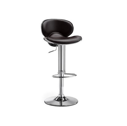 Sgabello da bar design MERCURY color cioccolato  image 1