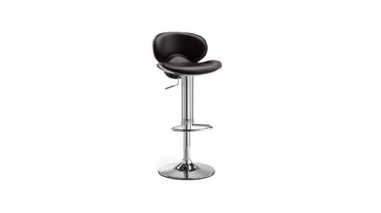Sgabello da bar design MERCURY color cioccolato  image 1