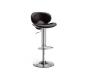 Sgabello da bar design MERCURY color cioccolato  image 1