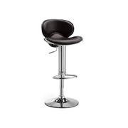 Sgabello da bar design MERCURY color cioccolato  image pub1