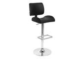Sgabello da  bar design nero CERES