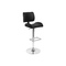 Sgabello da  bar design nero CERES