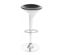  Sgabello da bar design nero e bianco JUPITER