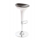  Sgabello da bar design nero e bianco JUPITER