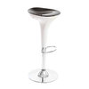  Sgabello da bar design nero e bianco JUPITER