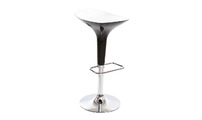 Sgabello da bar design nero e bianco VENUS