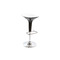 Sgabello da bar design nero e bianco VENUS