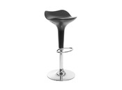 Sgabello da bar design nero URANUS