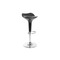 Sgabello da bar design nero URANUS