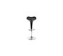Sgabello da bar design nero URANUS