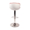 Sgabello da bar design ROCKY bianchi e rossi 