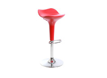 Sgabello da bar design rosso   URANUS