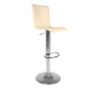 Sgabello da bar lungo SURF ALTO color crema