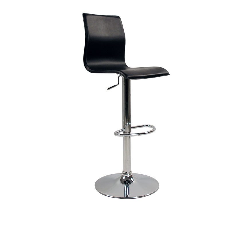 Sgabello da bar lungo SURF ALTO nero image 1