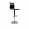 Sgabello da bar lungo SURF ALTO nero
