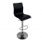 Sgabello da bar lungo SURF ALTO nero