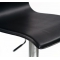 Sgabello da bar lungo SURF ALTO nero