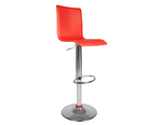 Sgabello da bar lungo SURF ALTO rosso