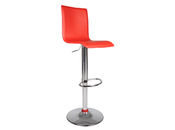 Sgabello da bar lungo SURF ALTO rosso