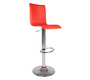 Sgabello da bar lungo SURF ALTO rosso