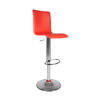Sgabello da bar lungo SURF ALTO rosso